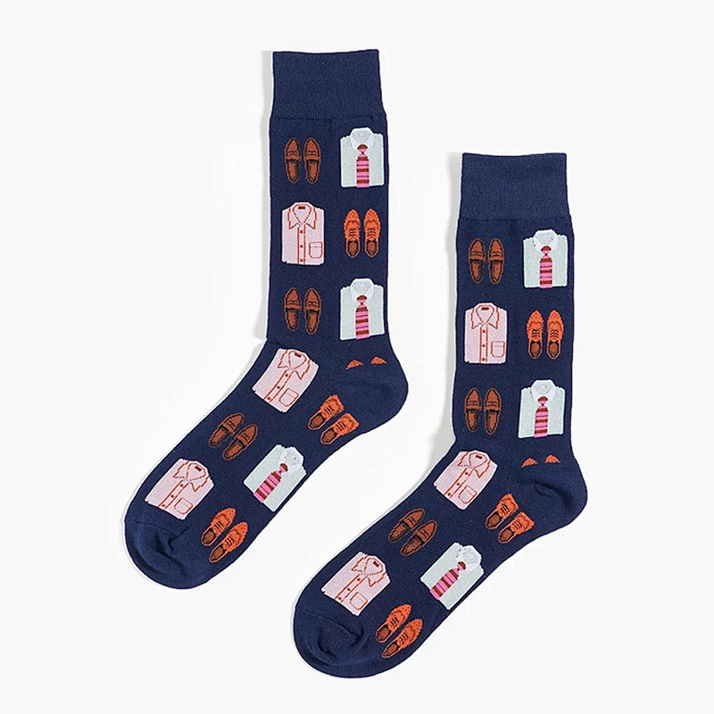 Custom made size fashion socks men high quality