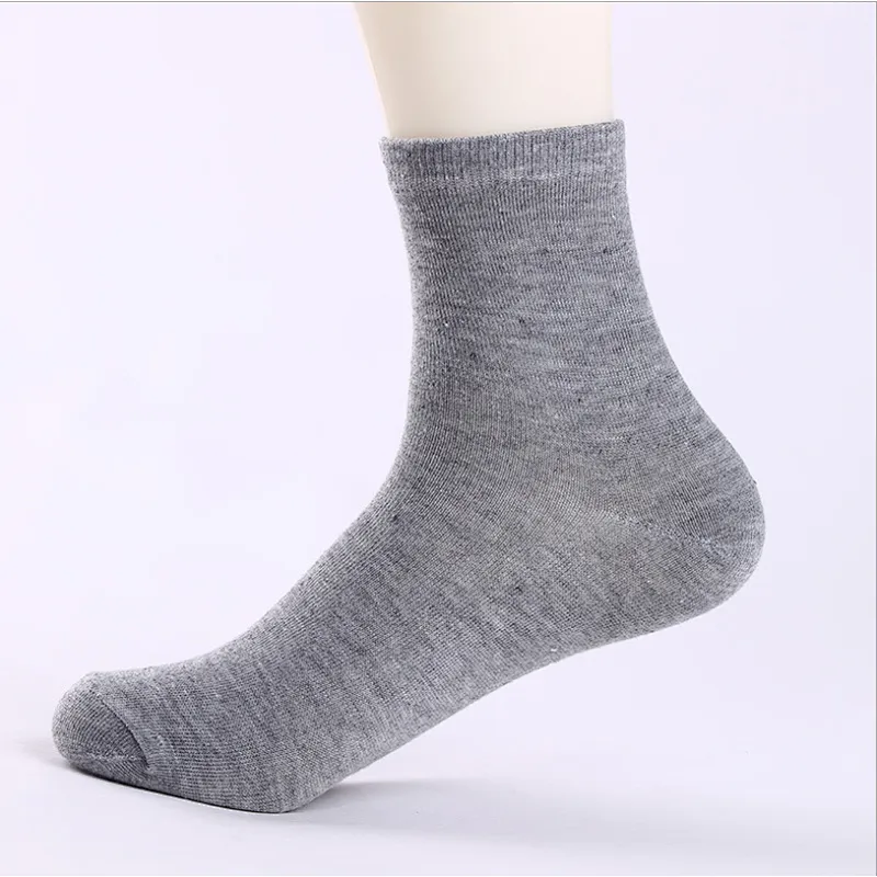 Custom 100% bamboo black socks work men dress socks