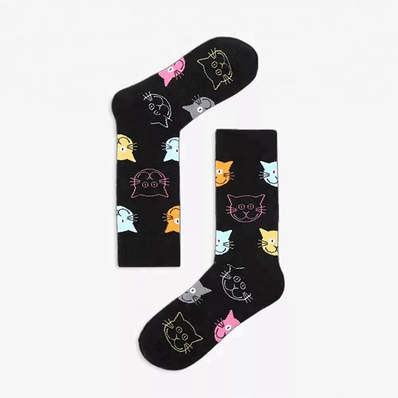 Wholesale Custom Casual Business Antibacterial Deodorant Breathable Fashion Mens Socks