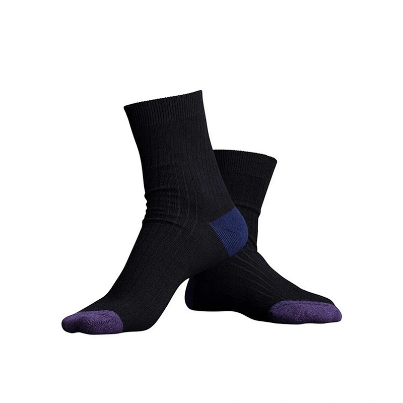 Custom made size breathable bamboo dress socks