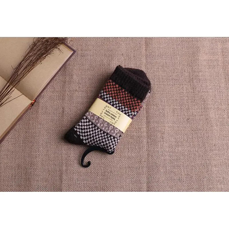 New men's rabbit wool socks men's socks factory wholesale socks