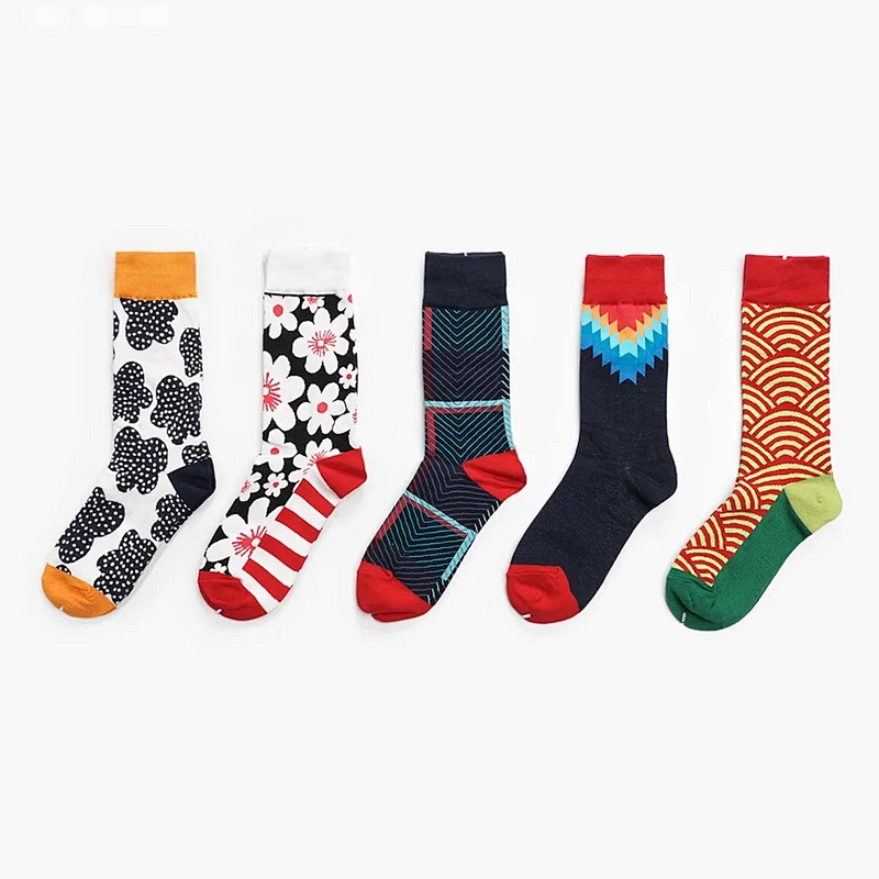 Hot selling custom elegant cotton man  Fashion socks