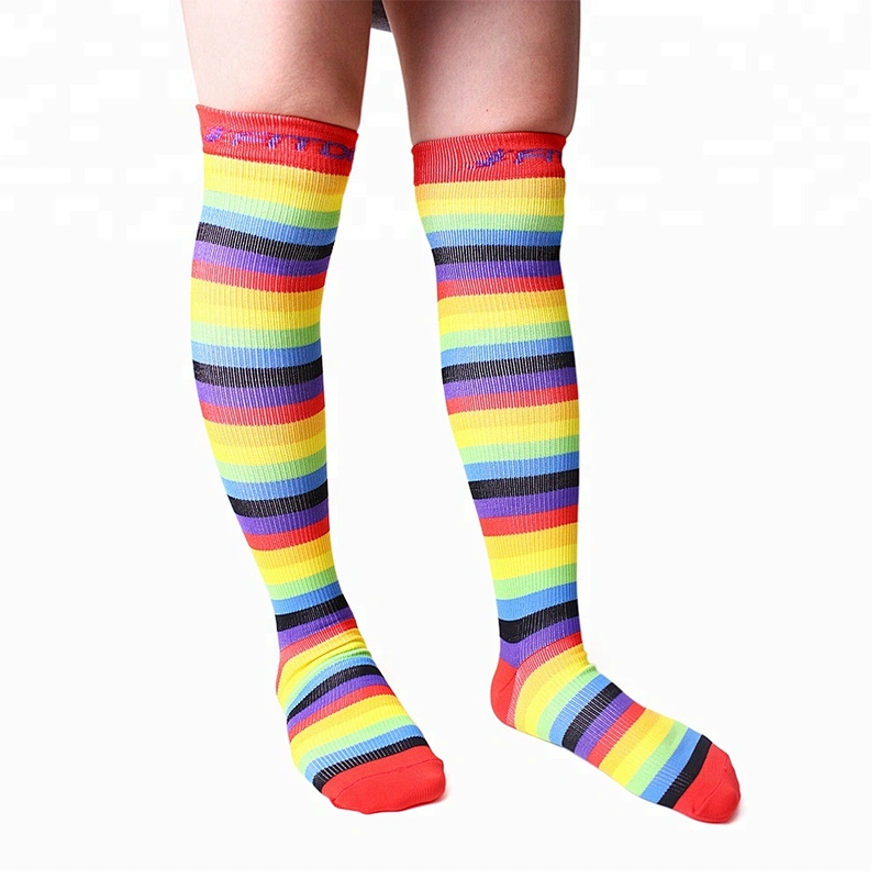 High Quality Custom Ladies Sexy Knee High Sock