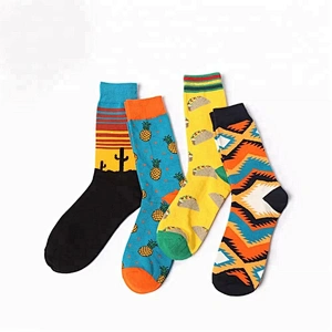Fashion Cotton Breathable Mens Socks In Bulk