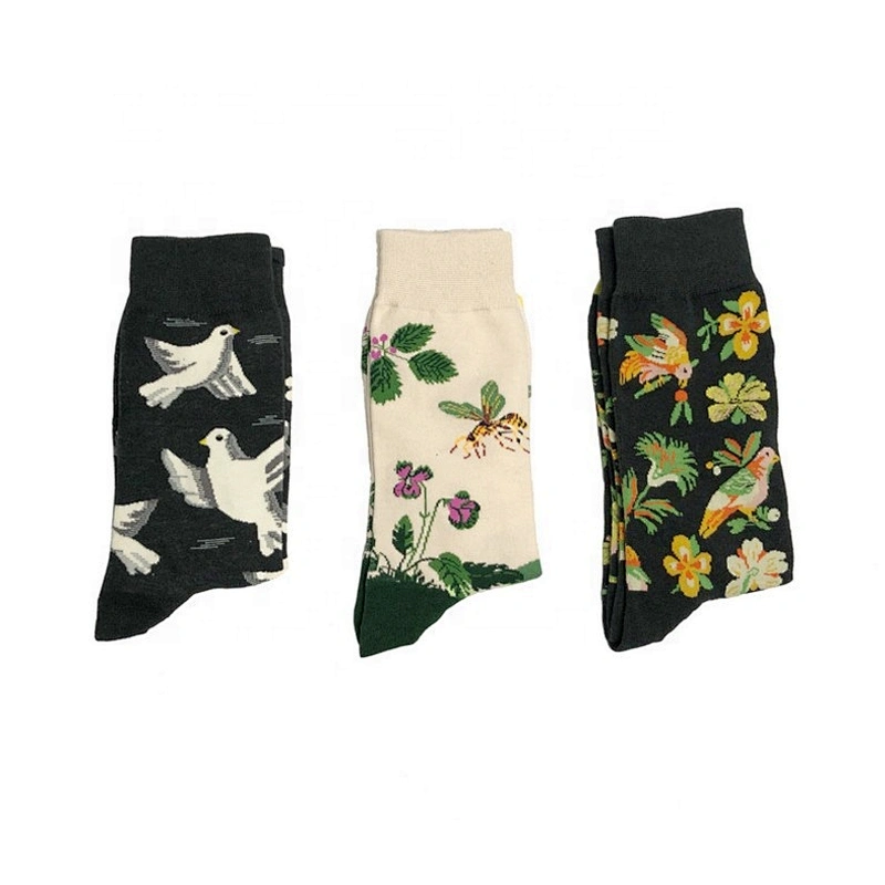 Personalized trendy creative Chinese style four seasons cotton couple socks china men socks