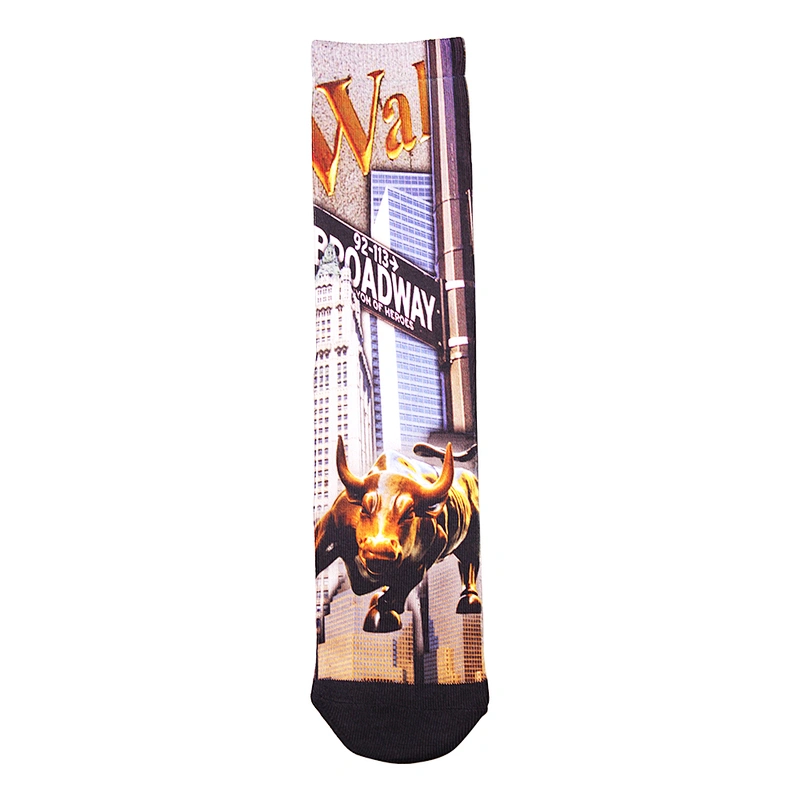 Custom design print socks dye sublimated designer socks wholesale