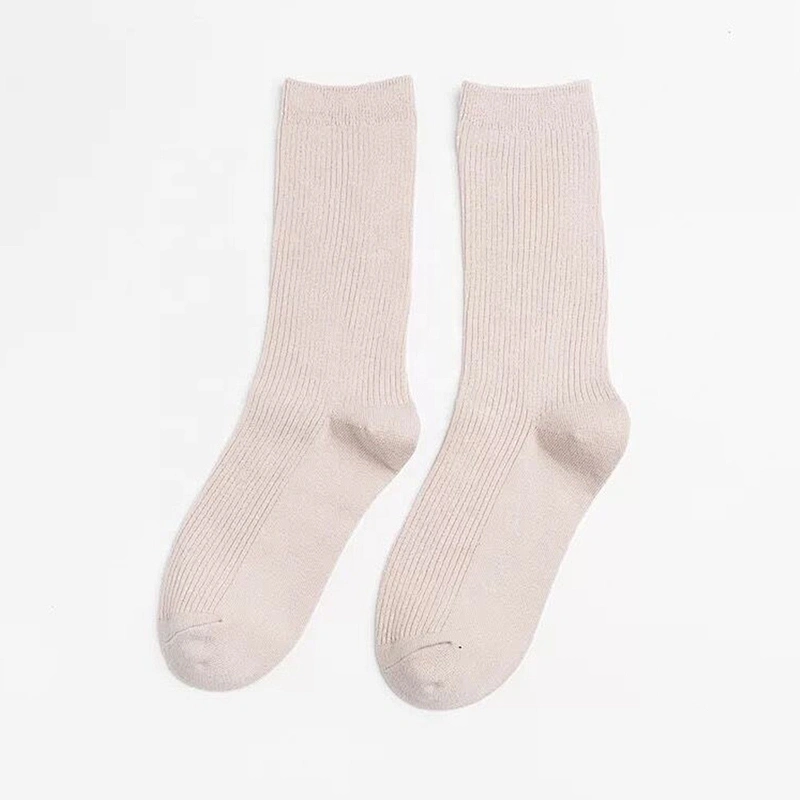 100% Organic Black Cotton Wholesale Dress Socks Custom Mens