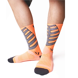 Logo running socks custom Sport Running Compression Socks men