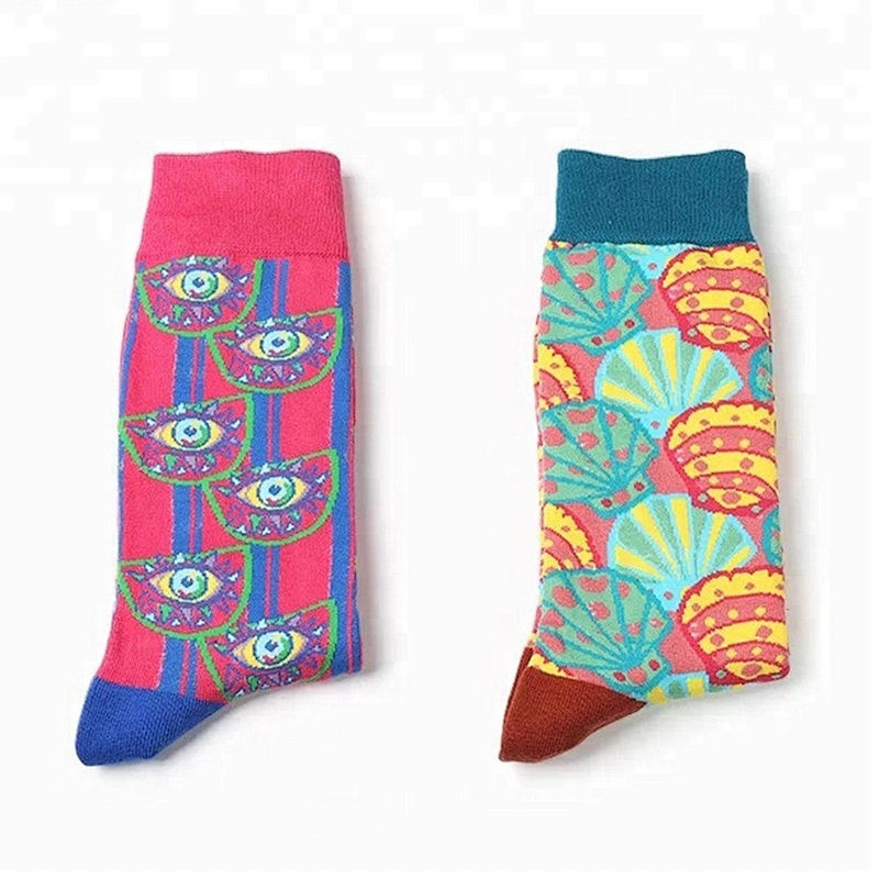 Custom Material And Logo Fashion Socks Men