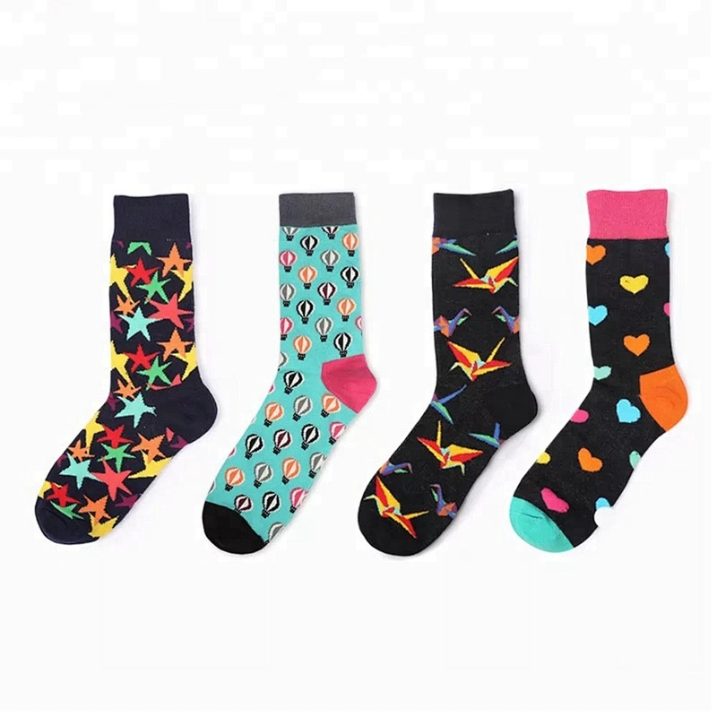 Anti-Foul wholesale custom Colorful Fashion Socks men ankle socks