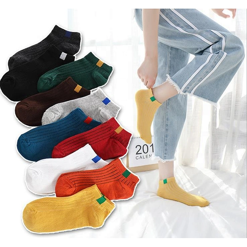 Colorful and new design socks women free sample custom made size