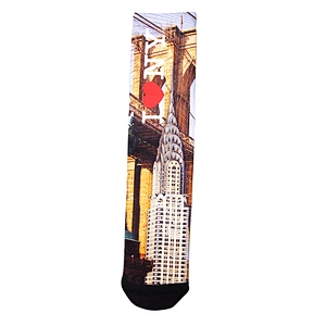 Custom design print socks dye sublimated designer socks wholesale