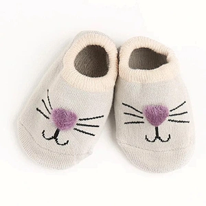 Oem custom colorful newborn baby shoes socks