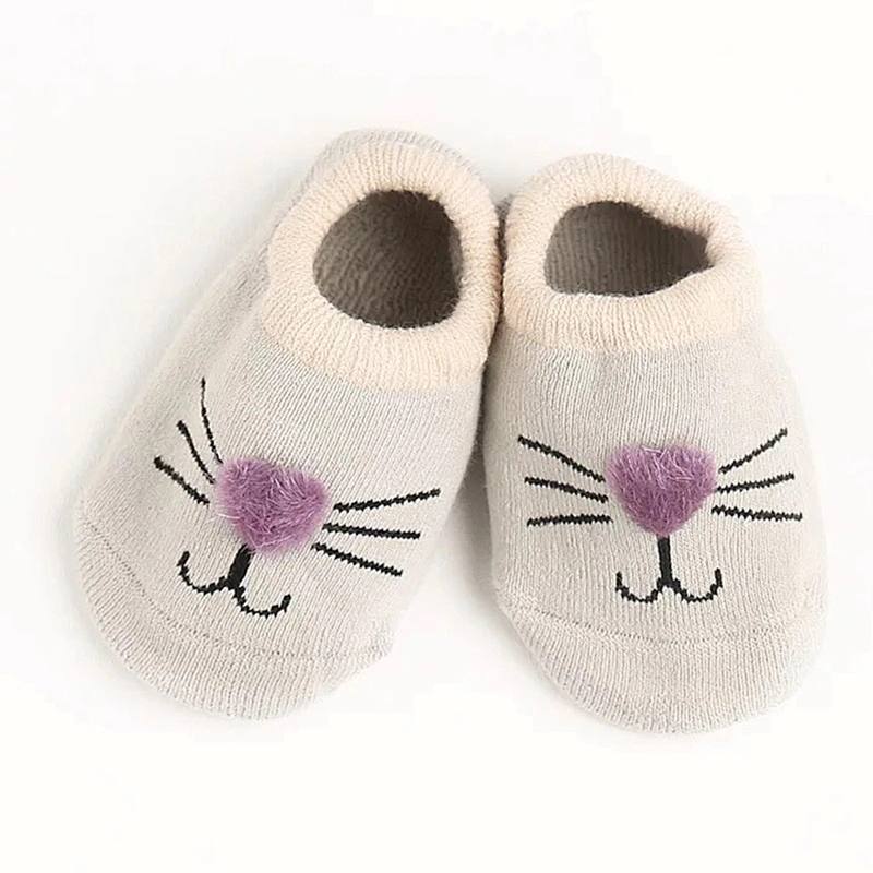 Oem custom colorful newborn baby shoes socks