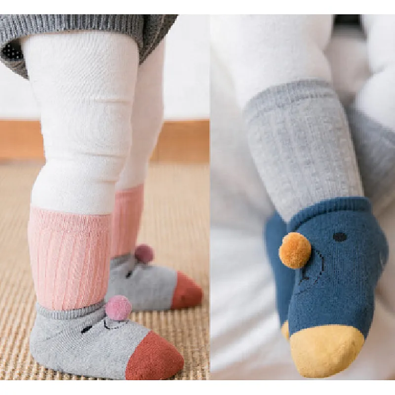 new arrival wholesale novelty custom terry socks socks anti slip over knee socks baby stocking