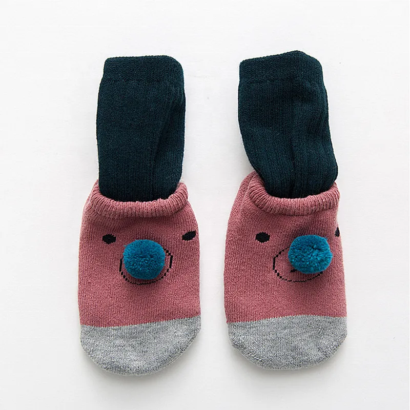new arrival wholesale novelty custom terry socks socks anti slip over knee socks baby stocking