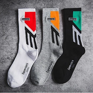 Street hip hop socks stockings cotton socks high sports socks