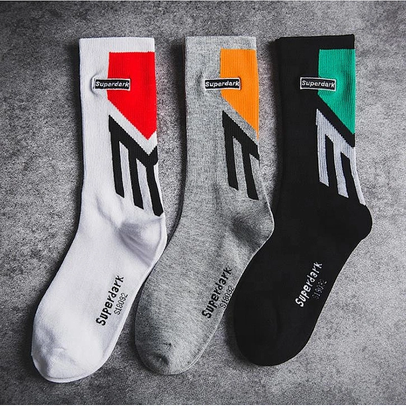 Street hip hop socks stockings cotton socks high sports socks