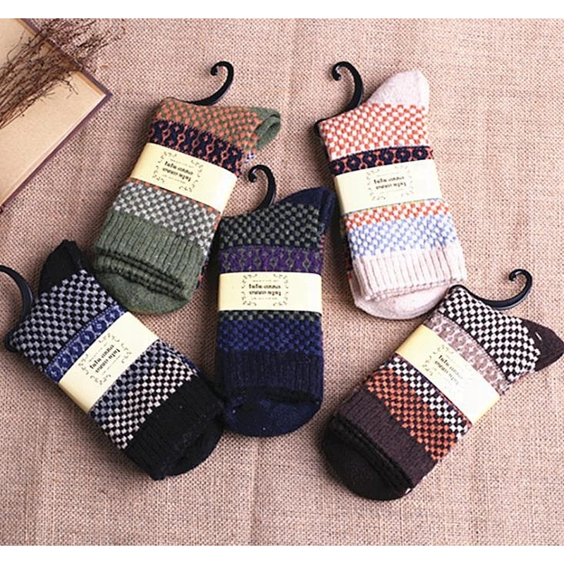 New men's rabbit wool socks men's socks factory wholesale socks