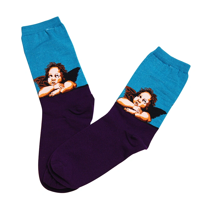 Oem China Custom Design Fashion Mens Cotton Socks