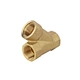 brass y strainer valve