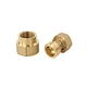brass water meter connector