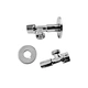 angle valve chrome