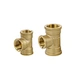 brass pe x pipe fitting