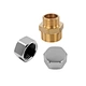 female thread brass plug