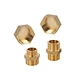 female thread brass plug