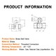 brass gas ball valve
