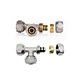 brass brass compression fitting