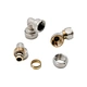 brass pex elbow