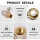 nickel plated brass valve