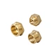 brass straight pipe fitting