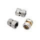brass compression plumbing fitting