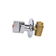 shower handle chrome