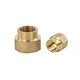 brass plumbing tee fitting