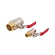 nickel plated brass ball valve