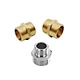brass double nipple