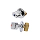 brass angel stop valve