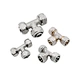 8 brass compression fitting tee