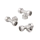 brass compression plumbing fitting