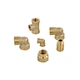 brass plumbing tee fitting