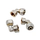 brass elbow pex