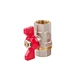 brass ball valve butterfly handle