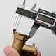 brass plumbing tee fitting