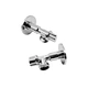 brass ball valve chrome plated