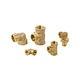 brass plumbing tee fitting