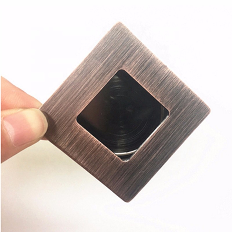 Square Stainless Steel Invisible Hidden Concealed Door Handle